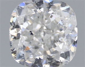 Picture of Natural Diamond 0.96 Carats, Cushion with  Cut, F Color, SI2 Clarity and Certified by IGI