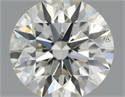 Natural Diamond 0.40 Carats, Round with Excellent Cut, I Color, SI2 Clarity and Certified by IGI