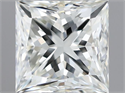 Diamante Natural 0.60 quilates, Princesa , Color K, claridad VVS2 y certificado GIA