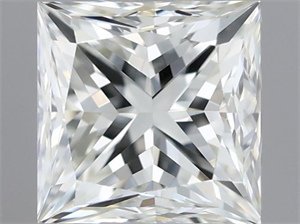 Foto Diamante Natural 0.60 quilates, Princesa , Color K, claridad VVS2 y certificado GIA de