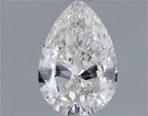 Picture of Natural Diamond 0.50 Carats, Pear with  Cut, H Color, VVS1 Clarity and Certified by GIA