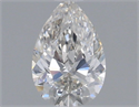 Diamante Natural 0.48 quilates, De pera , Color H, claridad VS2 y certificado GIA