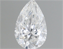 Natural Diamond 0.51 Carats, Pear with  Cut, E Color, SI2 Clarity and Certified by GIA