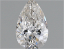 Diamante Natural 0.40 quilates, De pera , Color H, claridad VS2 y certificado GIA