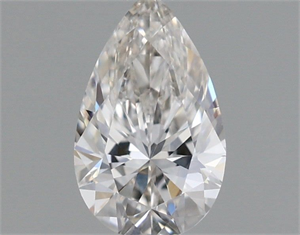 Foto Diamante Natural 0.40 quilates, De pera , Color H, claridad VS2 y certificado GIA de