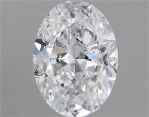 Foto Diamante Natural 1.00 quilates, Ovalado , Color E, claridad I1 y certificado IGI de