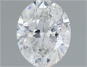 Diamante Natural 1.01 quilates, Ovalado , Color G, claridad I1 y certificado IGI