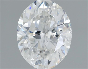 Foto Diamante Natural 1.01 quilates, Ovalado , Color G, claridad I1 y certificado IGI de