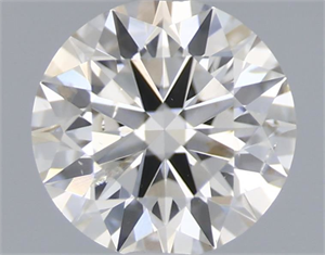 Foto Diamante Natural 0.41 quilates, Redondo , Color I, claridad SI2 y certificado IGI de