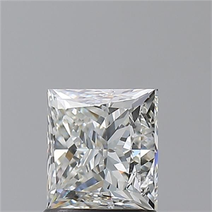 Foto Diamante Natural 1.50 quilates, Princesa , Color H, claridad SI2 y certificado GIA de