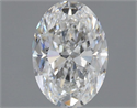 Natural Diamond 1.20 Carats, Oval with  Cut, F Color, IF Clarity and Certified by GIA