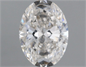 Diamante Natural 1.02 quilates, Ovalado , Color H, claridad SI2 y certificado IGI