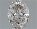 Diamante Natural 1.01 quilates, Ovalado , Color I, claridad SI2 y certificado IGI