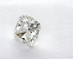 Foto Diamante Natural 1.21 quilates, Del cojín , Color J, claridad SI1 y certificado GIA de