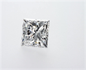 Natural Diamond 1.51 Carats, Princess with  Cut, E Color, SI2 Clarity and Certified by GIA