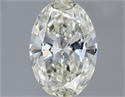 Diamante Natural 1.00 quilates, Ovalado , Color I, claridad SI1 y certificado IGI