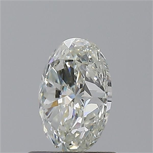 Picture of Natural Diamond 0.90 Carats, Oval with  Cut, I Color, SI2 Clarity and Certified by GIA
