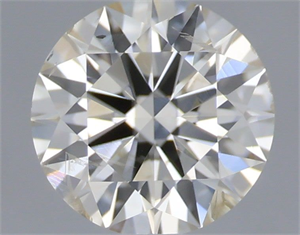Picture of Natural Diamond 0.40 Carats, Round with Excellent Cut, J Color, SI2 Clarity and Certified by IGI