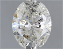 Diamante Natural 1.00 quilates, Ovalado , Color H, claridad SI2 y certificado IGI