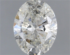 Foto Diamante Natural 1.00 quilates, Ovalado , Color H, claridad SI2 y certificado IGI de