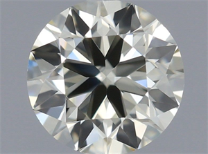 Picture of Natural Diamond 0.50 Carats, Round with Very Good Cut, M Color, VVS2 Clarity and Certified by IGI