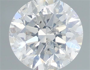 Picture of Natural Diamond 0.96 Carats, Round with Very Good Cut, G Color, I1 Clarity and Certified by IGI