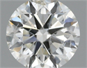 Natural Diamond 0.40 Carats, Round with Excellent Cut, I Color, SI2 Clarity and Certified by IGI