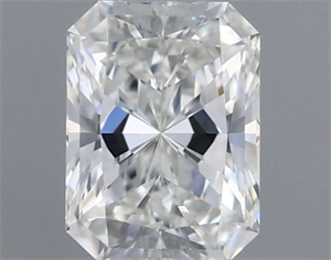 Picture of Natural Diamond 0.31 Carats, Radiant with  Cut, G Color, VVS2 Clarity and Certified by GIA