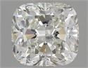 Natural Diamond 1.20 Carats, Cushion with  Cut, J Color, SI1 Clarity and Certified by GIA