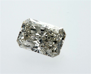 Picture of Natural Diamond 1.02 Carats, Radiant with  Cut, J Color, SI2 Clarity and Certified by IGI