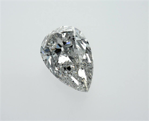 Foto Diamante Natural 3.01 quilates, De pera , Color E, claridad SI2 y certificado IGI de