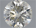 Natural Diamond 0.40 Carats, Round with Very Good Cut, I Color, SI2 Clarity and Certified by IGI