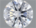 Diamante Natural 0.40 quilates, Redondo , Color E, claridad I1 y certificado IGI