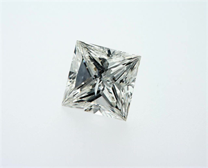 Picture of Natural Diamond 1.22 Carats, Princess with  Cut, J Color, I1 Clarity and Certified by GIA