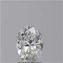 Natural Diamond 1.00 Carats, Oval with  Cut, G Color, VS1 Clarity and Certified by GIA
