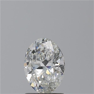 Picture of Natural Diamond 1.00 Carats, Oval with  Cut, G Color, VS1 Clarity and Certified by GIA