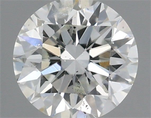 Foto Diamante Natural 0.40 quilates, Redondo , Color F, claridad SI2 y certificado IGI de