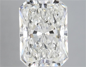 Foto Diamante Natural 3.02 quilates, Radiante , Color H, claridad SI1 y certificado GIA de