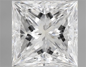 Foto Diamante Natural 1.02 quilates, Princesa , Color E, claridad VS2 y certificado GIA de