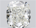 Natural Diamond 1.56 Carats, Cushion with  Cut, J Color, VS1 Clarity and Certified by GIA