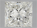 Diamante Natural 3.03 quilates, Princesa , Color I, claridad SI2 y certificado HRD