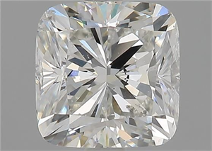 Foto Diamante Natural 1.72 quilates, Del cojín , Color G, claridad SI1 y certificado GIA de