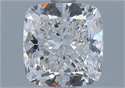 Natural Diamond 1.90 Carats, Cushion with  Cut, H Color, I1 Clarity and Certified by GIA