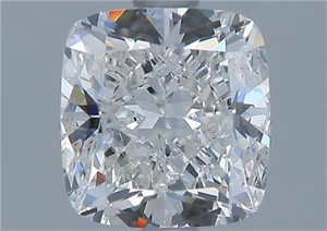 Picture of Natural Diamond 1.90 Carats, Cushion with  Cut, H Color, I1 Clarity and Certified by GIA