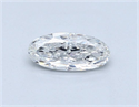 Natural Diamond 1.01 Carats, Oval with  Cut, F Color, SI1 Clarity and Certified by GIA