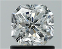 Natural Diamond 1.14 Carats, Radiant with  Cut, G Color, IF Clarity and Certified by GIA