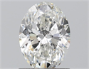 Diamante Natural 1.07 quilates, Ovalado , Color G, claridad VS2 y certificado GIA