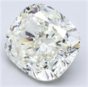 Natural Diamond 6.03 Carats, Cushion with  Cut, J Color, VS1 Clarity and Certified by GIA