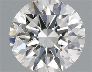 Picture of Natural Diamond 0.50 Carats, Round with Excellent Cut, I Color, SI2 Clarity and Certified by IGI