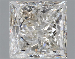 Picture of Natural Diamond 2.01 Carats, Princess with  Cut, G Color, VVS2 Clarity and Certified by HRD